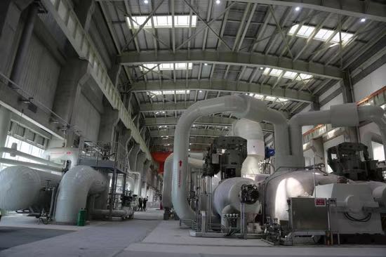 渭南電廠建設現場